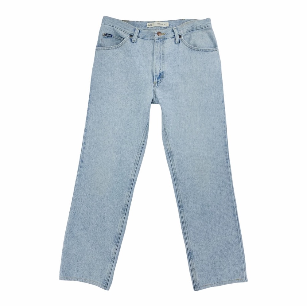 Vintage Lee Light Blue Wash Jeans Regular Fit